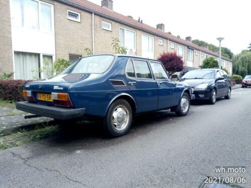 Saab 99 2.0 GL AUT 1979 Blauw - OPKNAPPER - MOET NU WEG