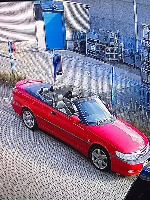 Saab cabrio 9-3 2001 Rood