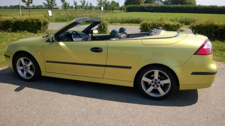 Saab Cabriolet 9-3 Vector (nieuwe 2.0t motor) Bj.04 LPG-G3