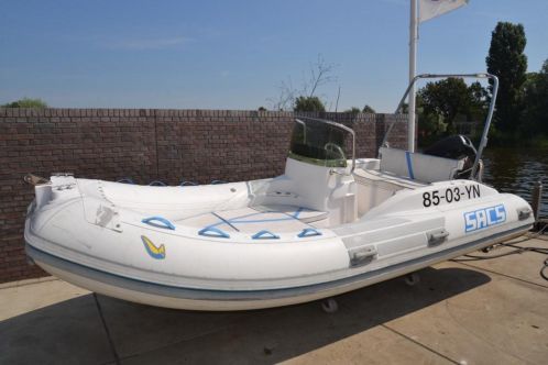 Sacs S 475 met 60 PK Mercury 4 takt