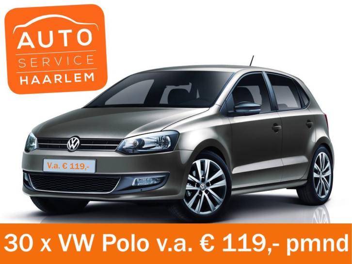 SALE  30x Volkswagen Polo nu al va  109,- per maand 