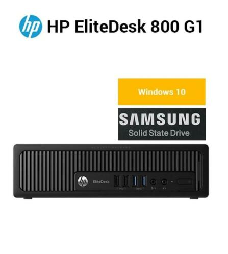 SALE HP 800 G1 Mini PC - 4e GEN - 8GB - 250GB Samsung SSD 