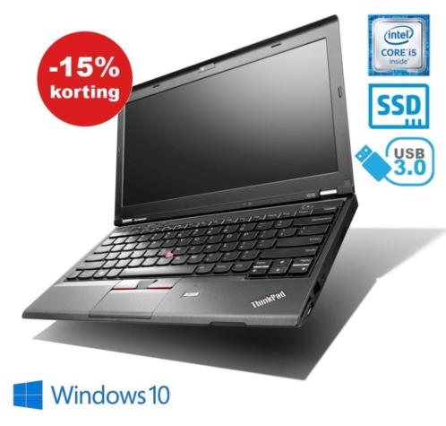 SALE LENOVO X230 - 3e Genaratie i5 - 4GB - 128GB SSD - W10