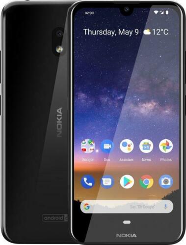 SALE Nokia 2.2 - 16GB - Zwart (Mobiele telefonie)