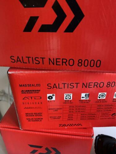 Saltist Nero 8000 4 stuks daiwa