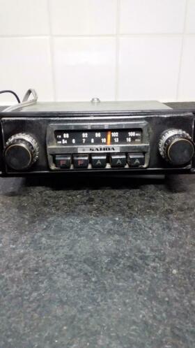 Samoa auto radio voor oldtimer