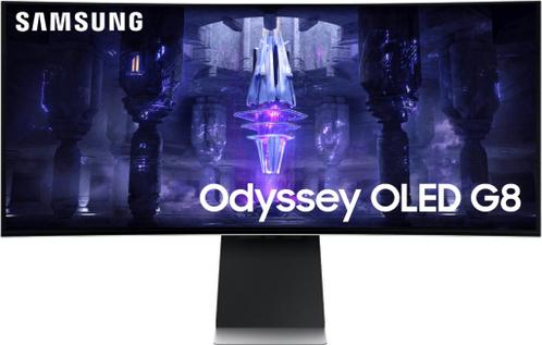 Samsung - 34quot Odyssey OLED G8 G85SB LS34BG850SUXEN
