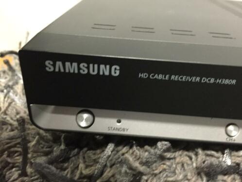Samsung 380 digitale TV kabelontv. afstandsbediening HDMI 