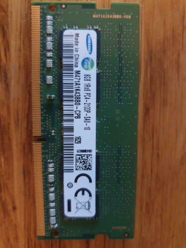 Samsung 8GB PC4 2133p laptop geheugen