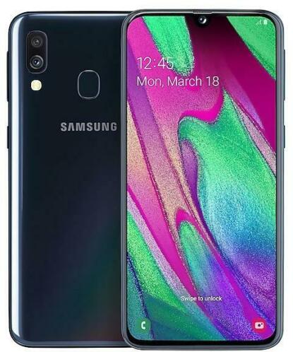 Samsung A405FD Galaxy A40 Dual SIM 64GB zwart
