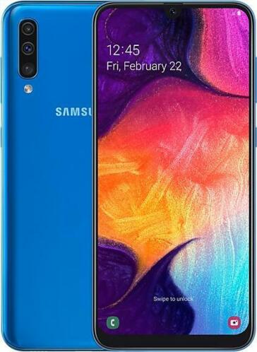 Samsung A505FD Galaxy A50 Dual SIM 128GB blauw