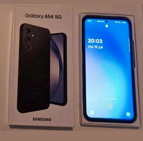 Samsung A54 (incl. kabel, hoesje en nieuw tempered glass)