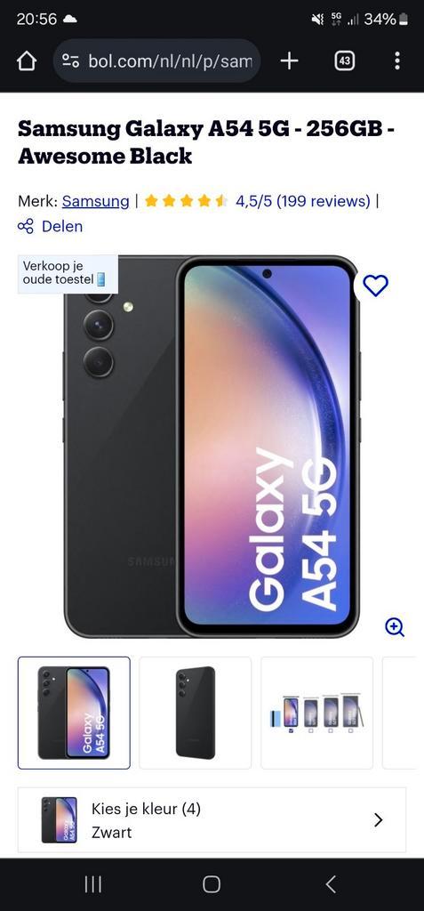 samsung a54 nieuw