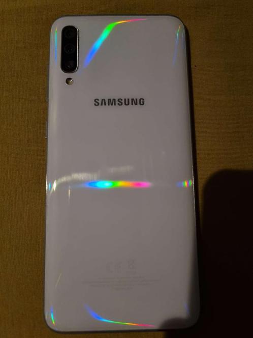 Samsung A70 met hoesje