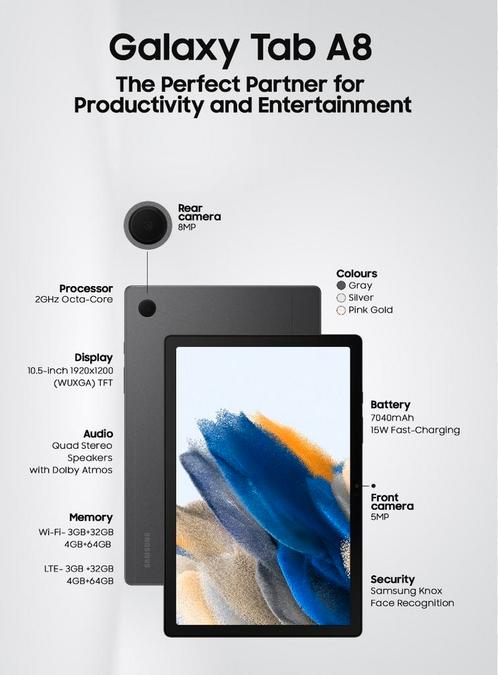 Samsung A8 tablet 32 gb