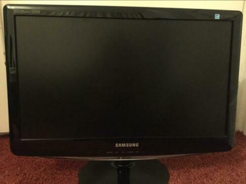 Samsung beeldscherm 20 inch mat zwart