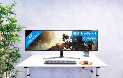 Samsung curved 49 inch monitor NIEUW