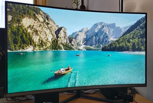 Samsung Curved monitor 4K 32 Inch - LU32R590CWUXEN