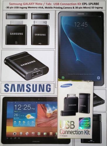 Samsung EPL-1PLRBE Galaxy Note Tab USB SD connection kit 