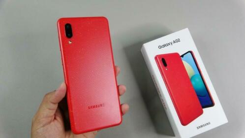 Samsung Galaxy A02 Dual 64GB SM-A022FDS red rood