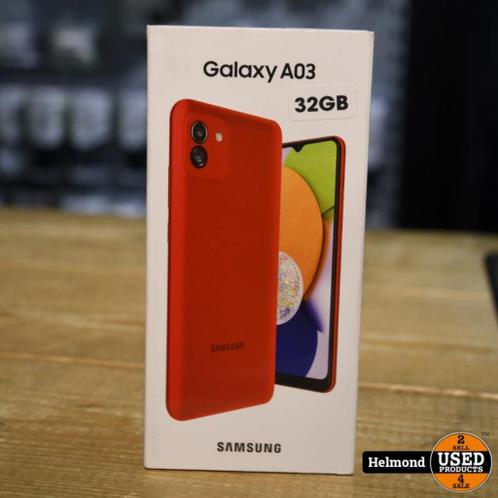 Samsung Galaxy A03 Samsung Galaxy A03 32Gb Red  Nieuw   836