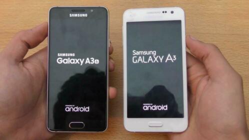 Samsung Galaxy A3  16GB zwart amp goud actie 85