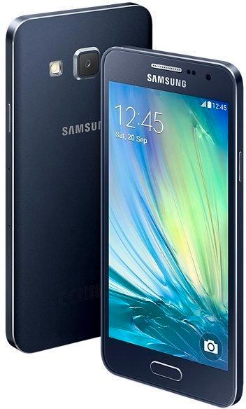 Samsung Galaxy A3 16GB Zwart B Grade  3 Maanden Garantie