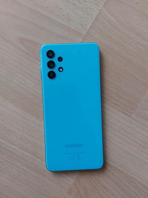 Samsung Galaxy A32 blauw amp box amp hoesje