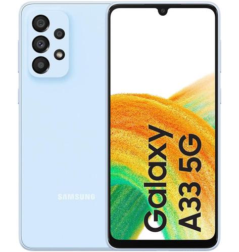 Samsung Galaxy A33 5G 128GB Blauw (Smartphones)