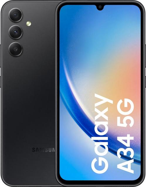 Samsung Galaxy A34 BLACK 128 GB Mobiele
