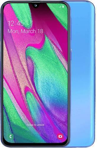 Samsung Galaxy A40 Dual-SIM Blue bij KPN