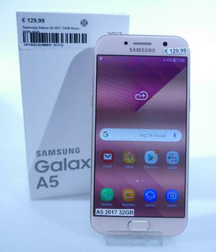 Samsung Galaxy A5 2017 32GB Rose  Nette staat