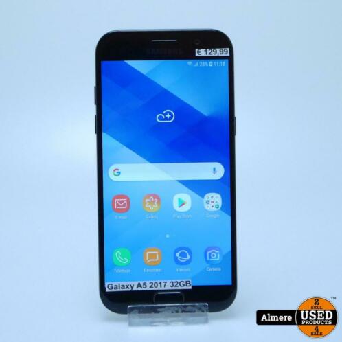 Samsung Galaxy A5 2017 32GB Zwart  Nette staat