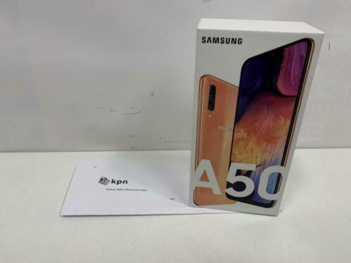 Samsung Galaxy A50  128GB  Coral  Nieuw (822042)