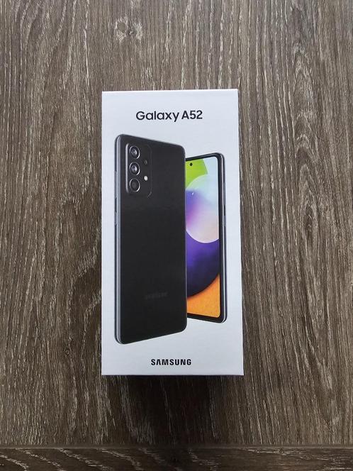 Samsung Galaxy A52 128Gb Black met hoesje