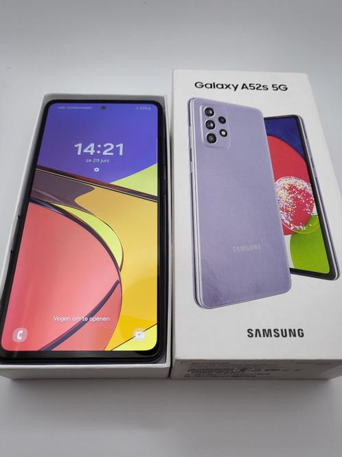 Samsung Galaxy A52s 5G  Violet  128GB  Doos Z.G.A.N.