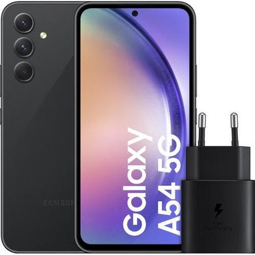 Samsung Galaxy A54 128GB Zwart 5G  Samsung Snellader Zwart