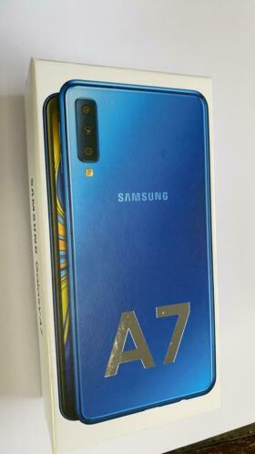 Samsung Galaxy A7 64gb blauw