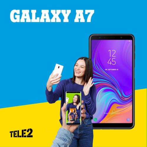 Samsung Galaxy A7 nu bij Tele2