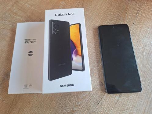 Samsung galaxy A72 128GB scherm krasvrij met doos
