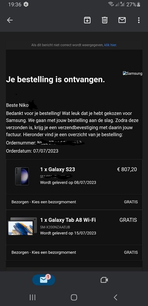 Samsung Galaxy A8 tab Wi-Fi  NIEUW IN VERPAKKING