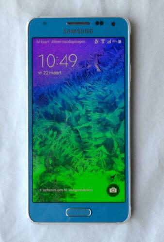 Samsung Galaxy Alpha 32 GB Blauw, perfecte staat, garantie