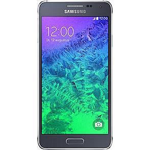 Samsung Galaxy Alpha Zwart  Refurbished  12 mnd. Garantie