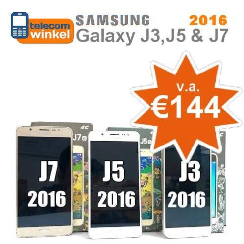 Samsung Galaxy J3, J5 en J7 nu in aanbieding