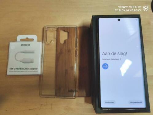 Samsung Galaxy Note 10 Plus, aurora, 256gb,zgan, met extras.