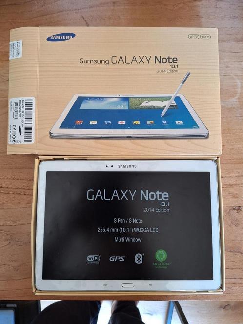 Samsung galaxy note 10.1 wit Nieuwstaat Tablet