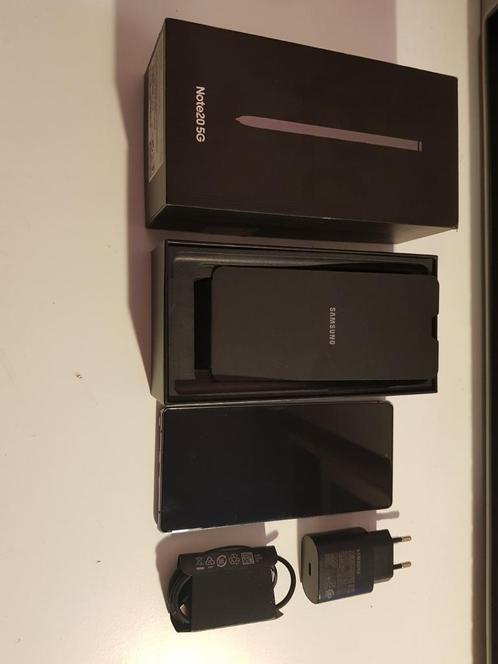 Samsung Galaxy Note 20 5G 256GB Mystic Gray with box and cha