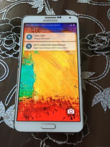 Samsung galaxy note 3 witte kleur 32gb inruil mogelijk