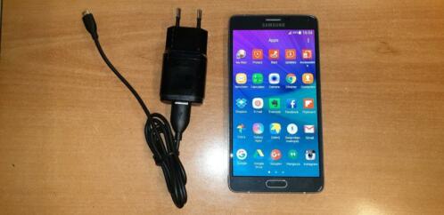 Samsung Galaxy note 4 Zwart 32 Gb Kras Vrij