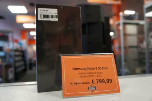 Samsung Galaxy Note 9 512GB Duos Black SEALED IN DOOS